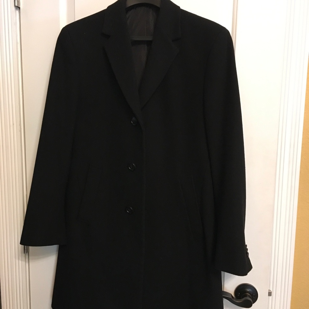 Macys Kenneth Cole men’s wool coat, M Like New!